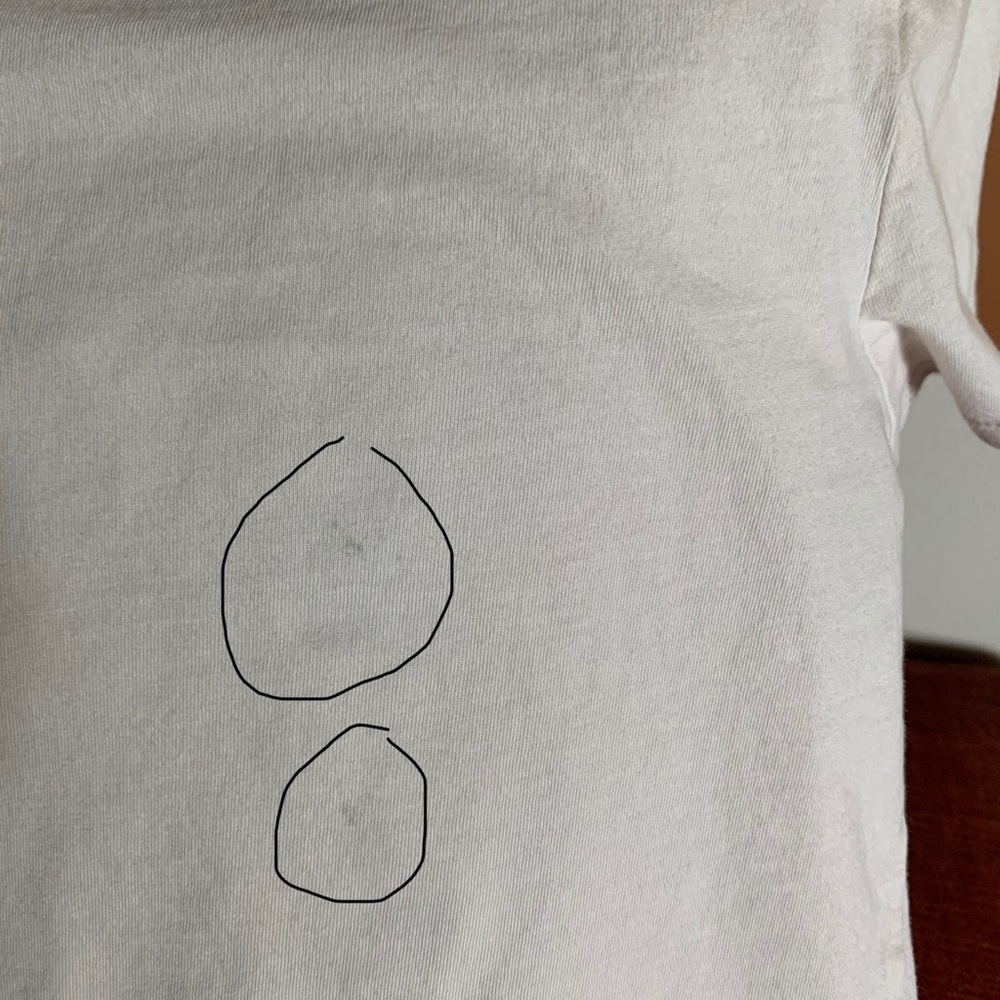 🍀 $10 3/$25! Madewell HASTA LUEGO t-shirt top XS - Picture 6 of 6